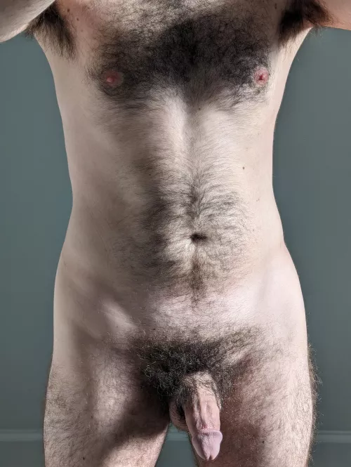 My soft penis in the morning sunlight