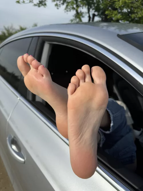 My soles looks better outside