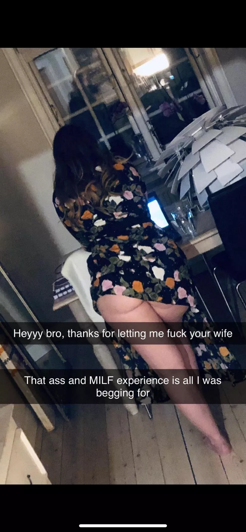 My wife love caption, help me make her happy