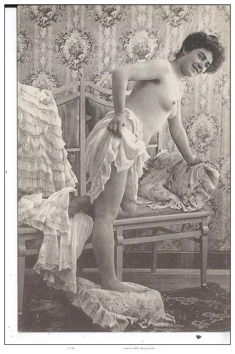 Naughty French Postcard