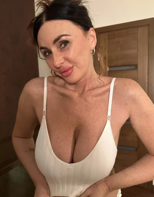 Naughty little mama next door ..