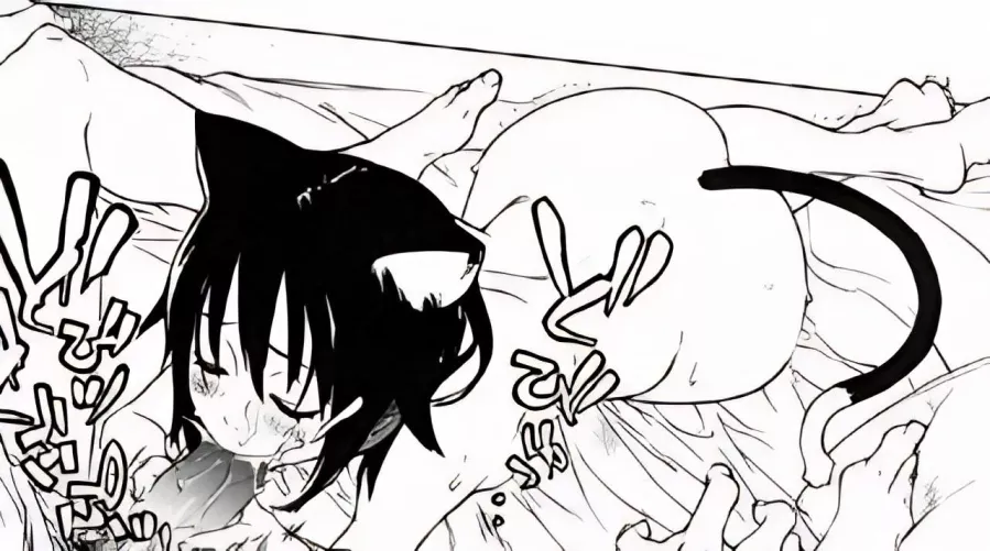 puuurr ~ happy drooly kitty ₊˚⊹♡