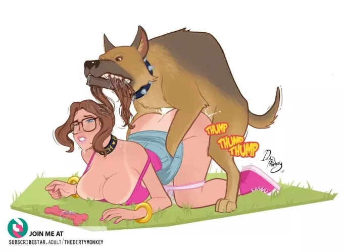 Quickie in the backyard while she's home alone (Thedirtymonkey)