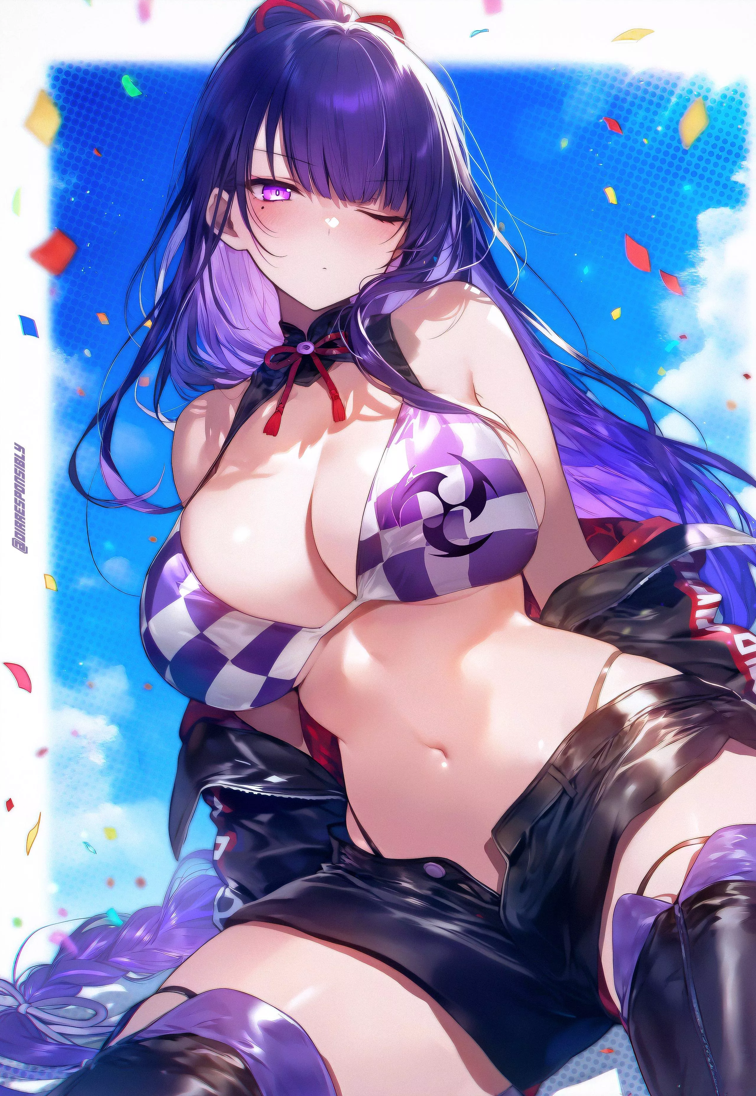 Race Queen Raiden [Genshin Impact]