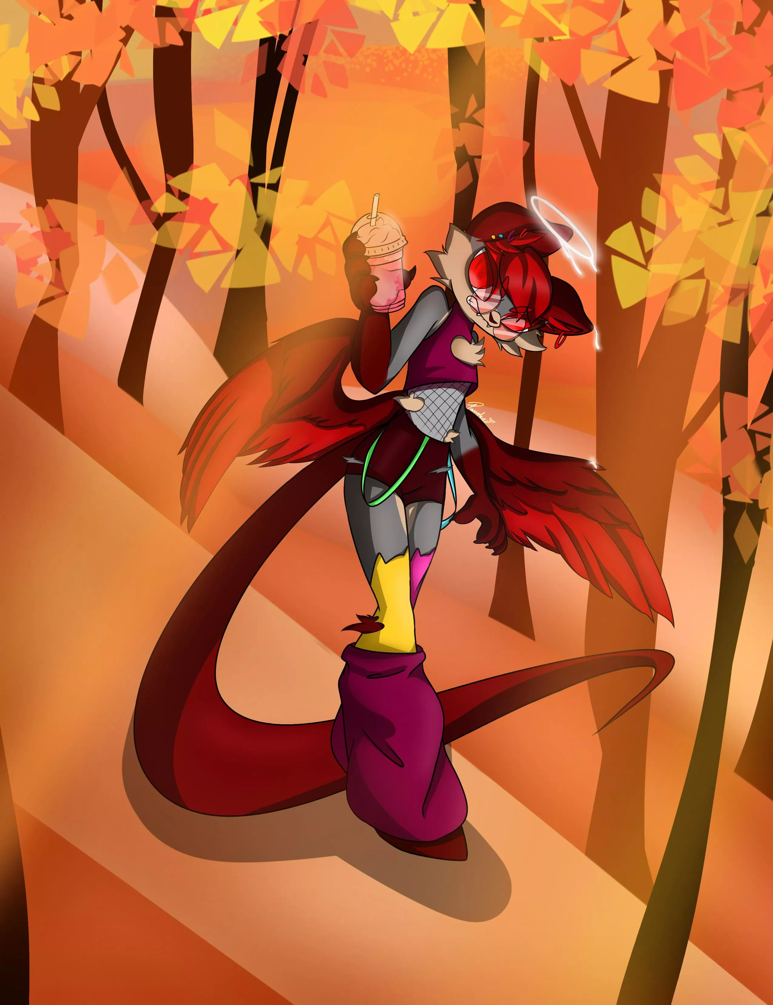 Serin was told to put on clothes