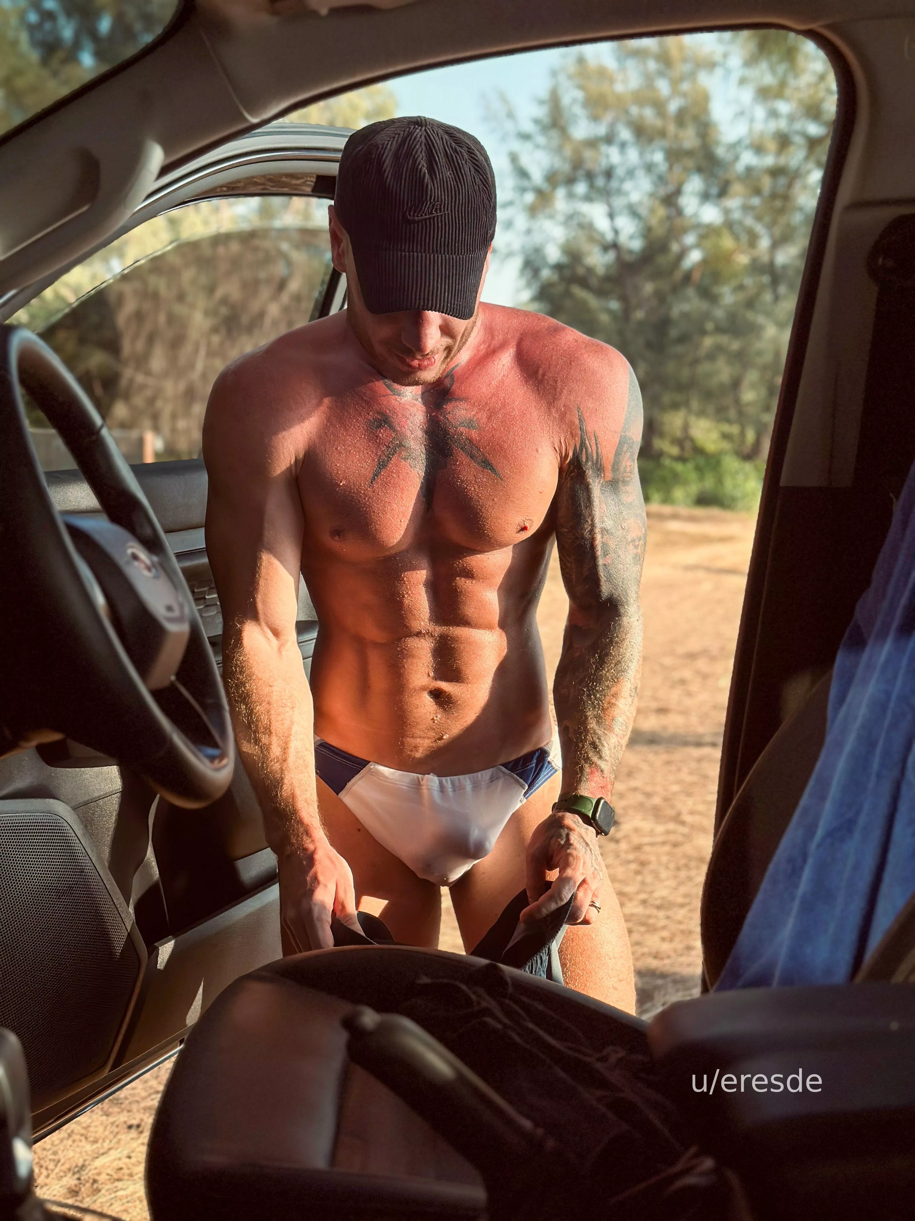 Should I give you a ride in my car or on my dick