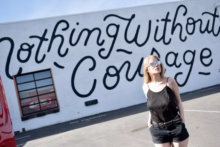 Showing courage in little ways, helps us practice showing it in greater ways too. [OC in CO]