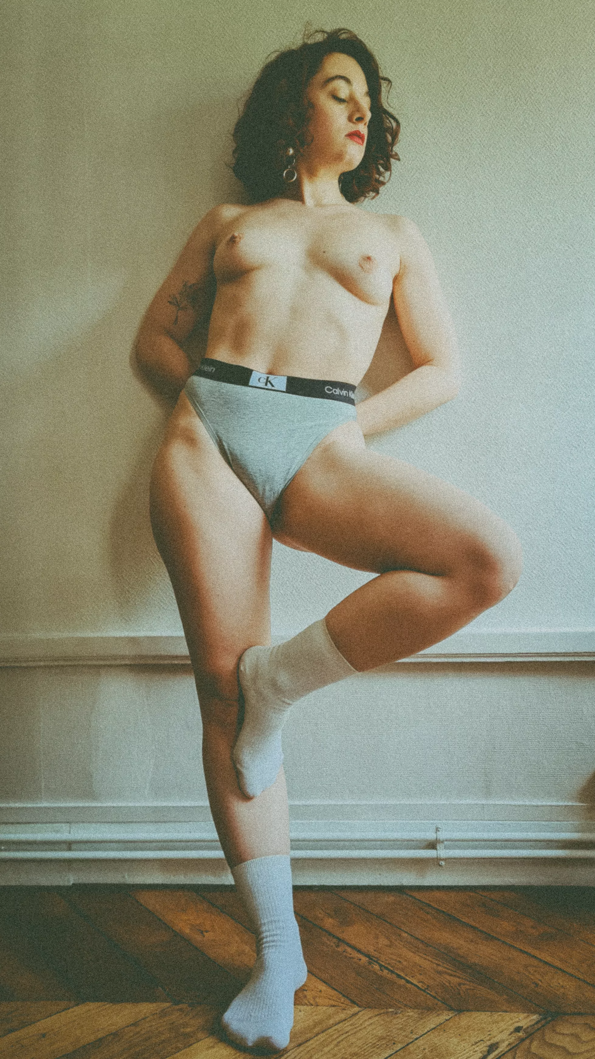 Sporty self-portrait 