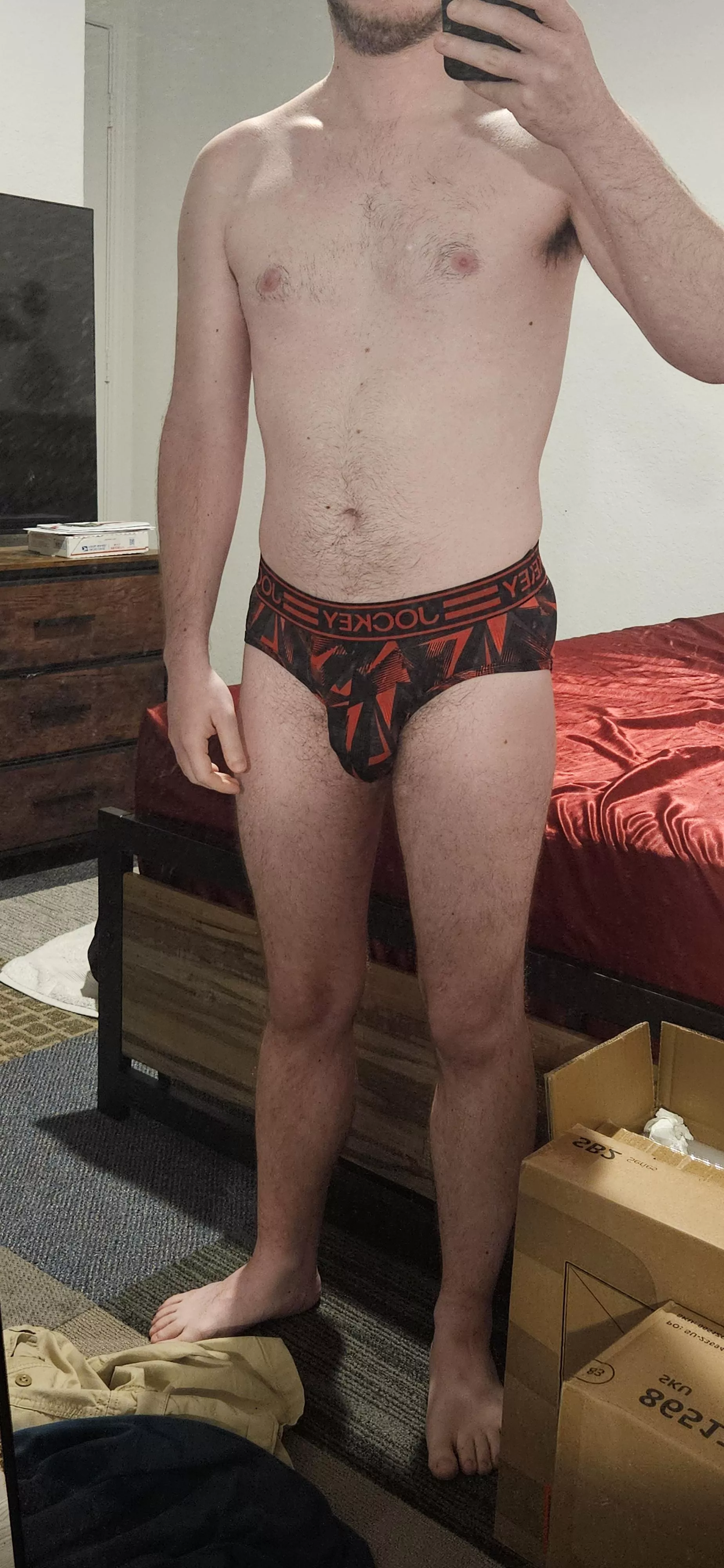 Stripped Down & Ready For Bed 🩲