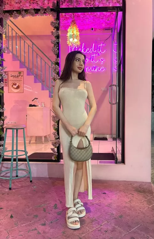 This dress emphasizes my sexuality