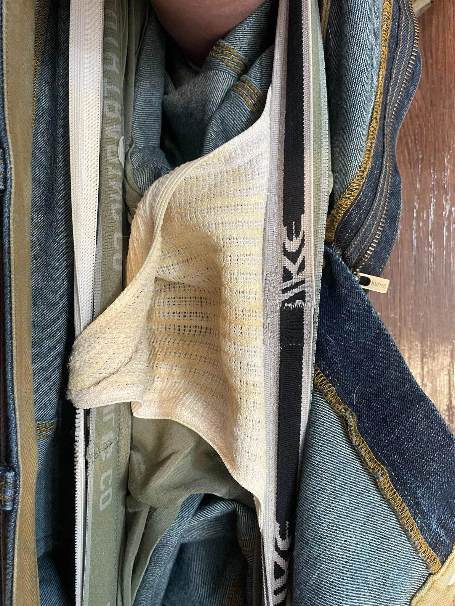 This jock probably needs a good cleaning 