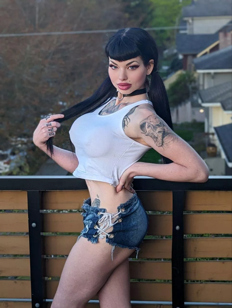 White T-shirt or Wet T-shirt which looks best?