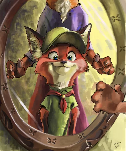 Zootopia fan art by me :3