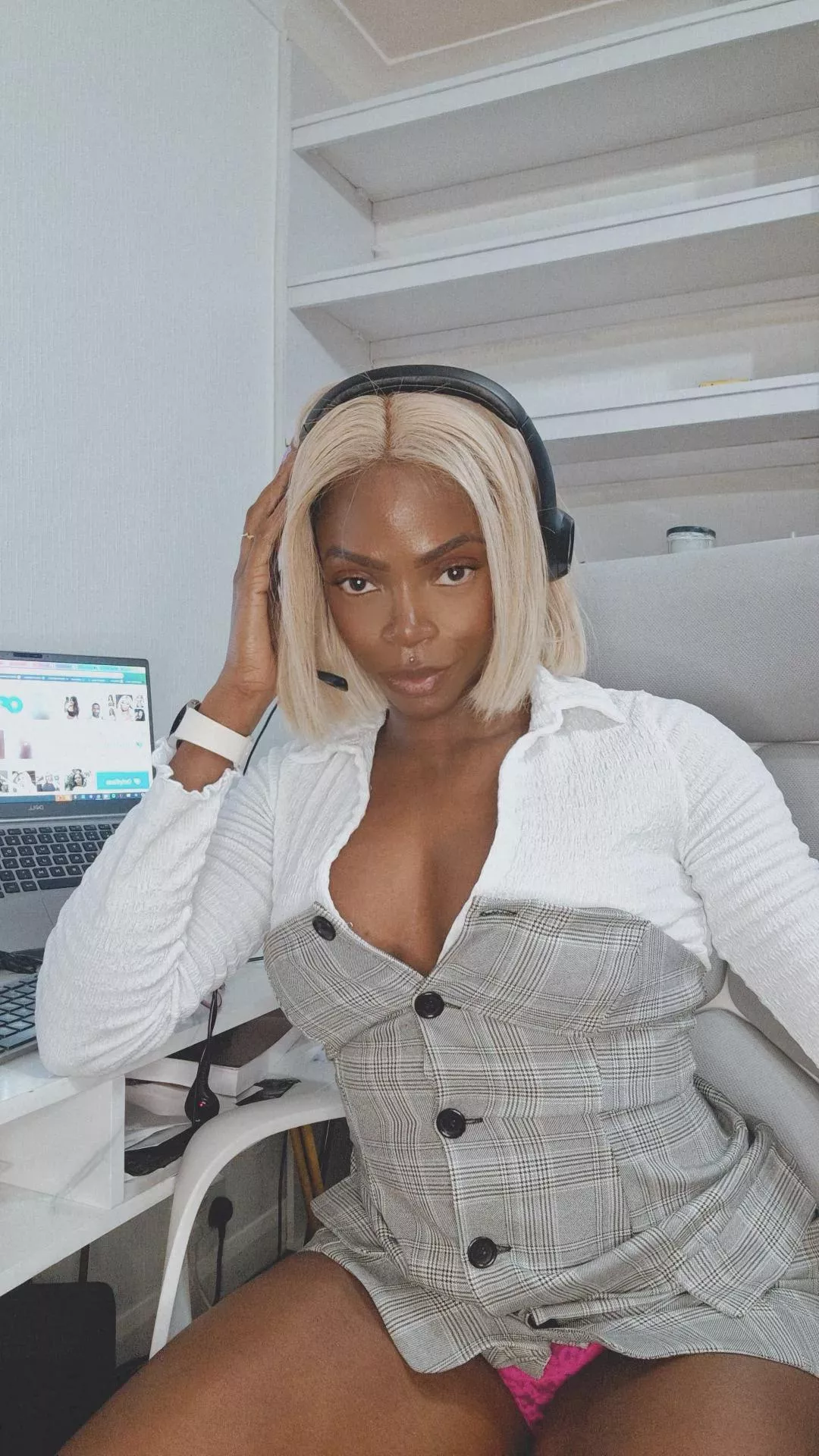 Always horny at work...