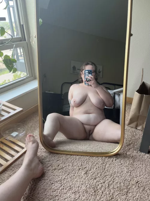 Am I naughty for showing off my chubby pussy?