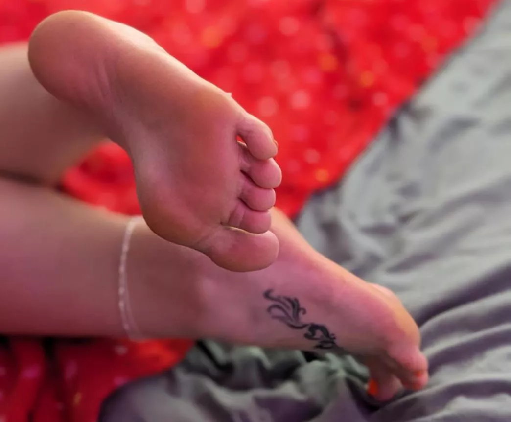 At the end of my bed is where you belong 💞💞