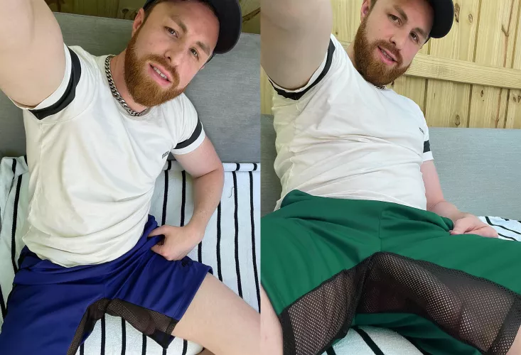 Blue Shorts, Green Shorts, or No Shorts? (35)