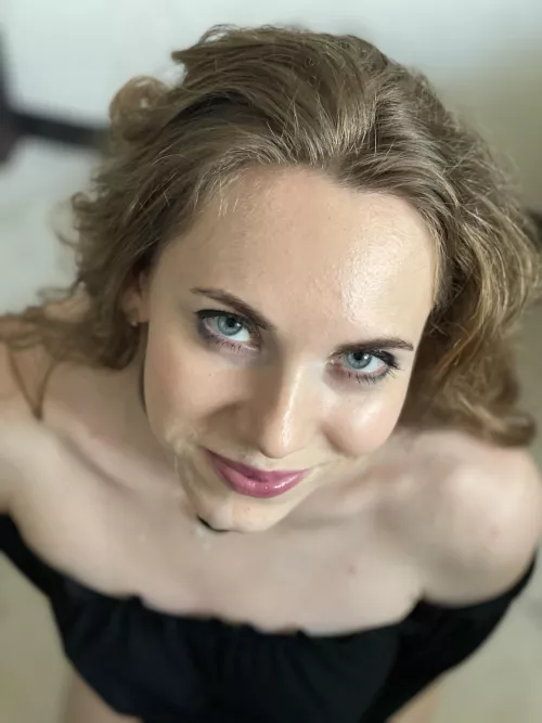 Cum makes the best selfies