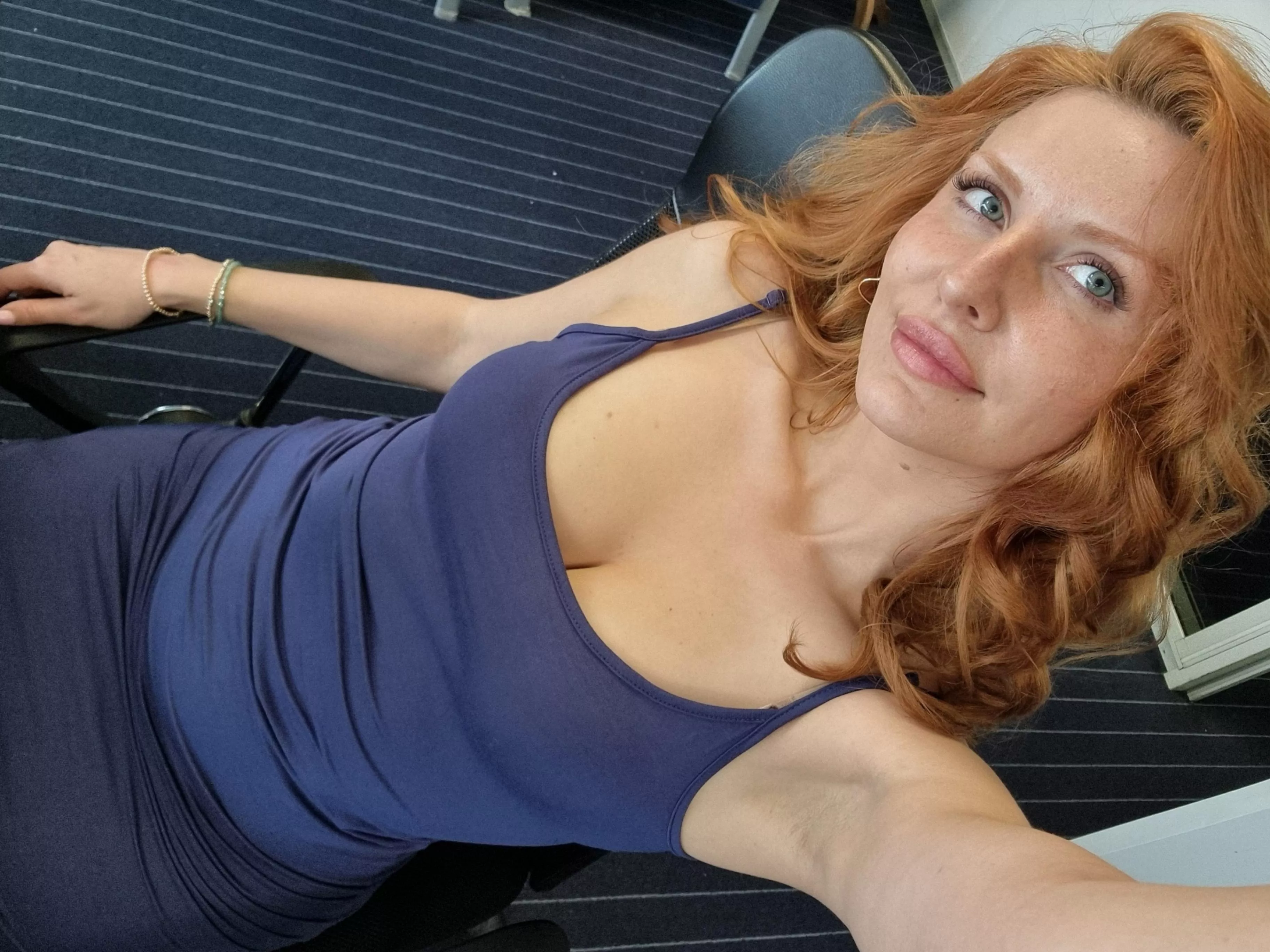 Do you like my work outfit? (F55)