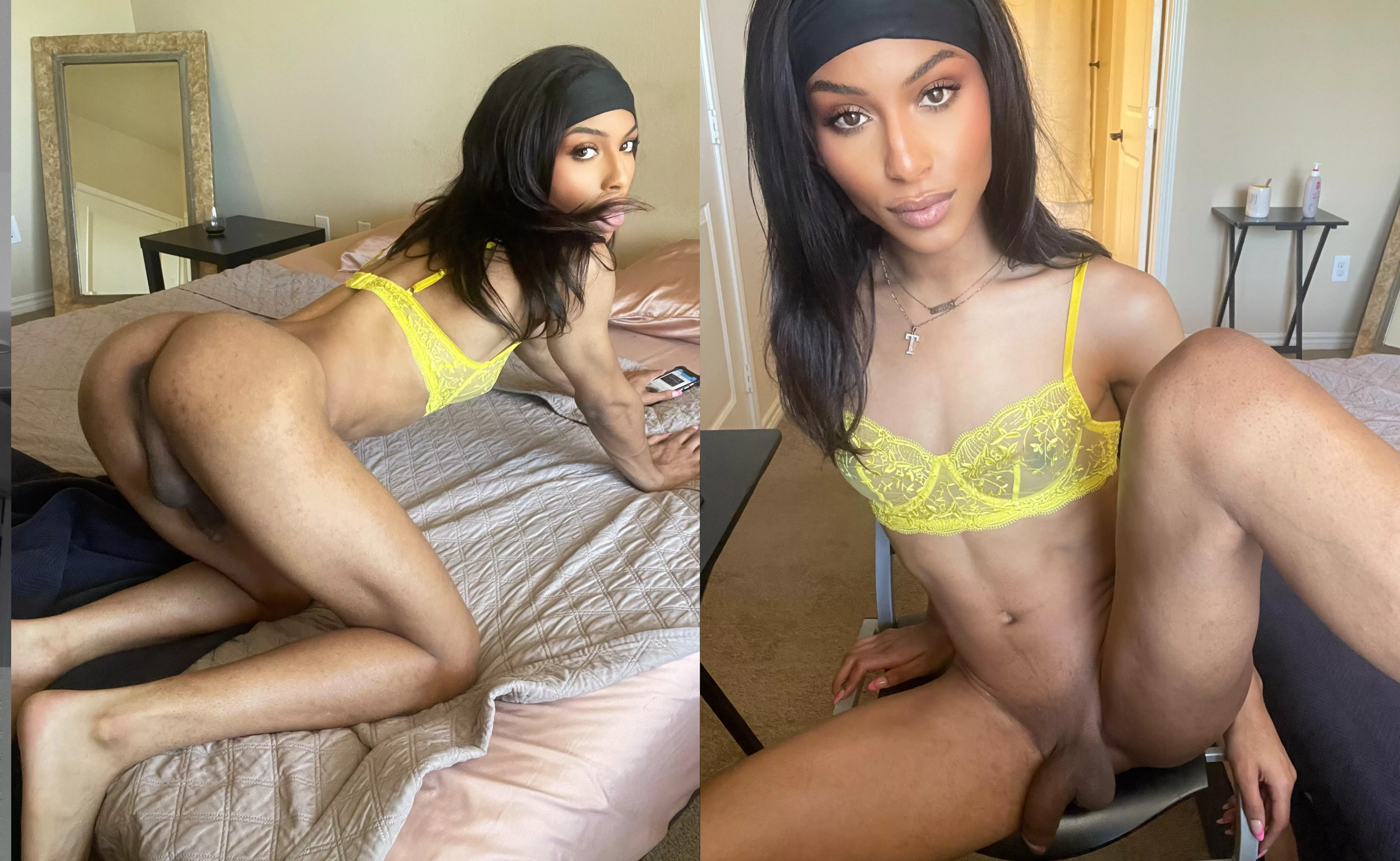 Do you want a black t-girl to fuck you? 👀