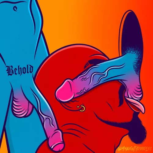 Elegant & Raunchy @ynaughtydoodles