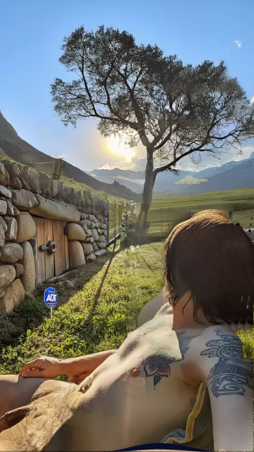 Fed up with my neighbors... After a long a search I found a place with a h outdoor space I need..