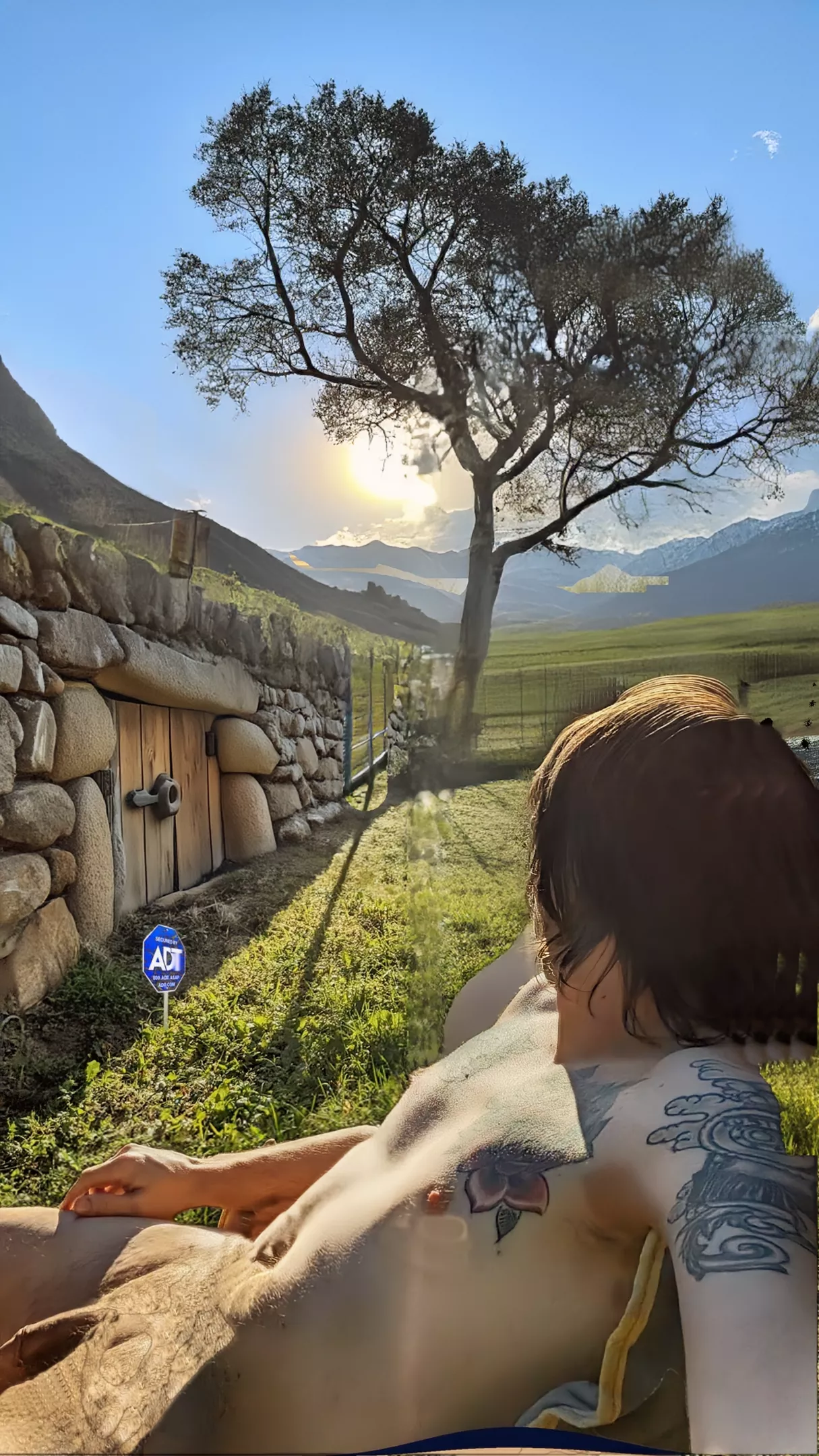 Fed up with my neighbors... After a long a search I found a place with a h outdoor space I need..