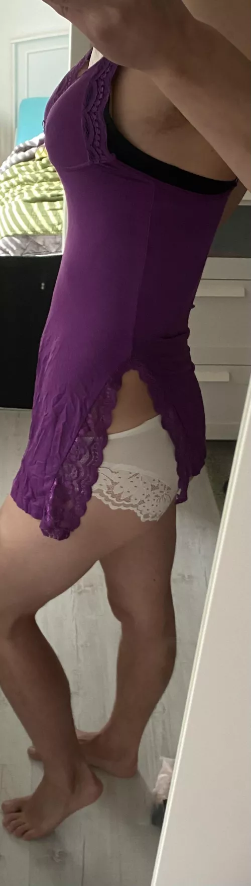 First time wearing breast