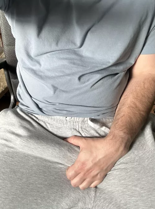 Going commando at work today. Maybe someone will notice 