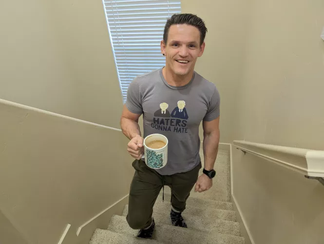 Good Morning Coffee with Heavy Cream! How are all my gaybros doing today?