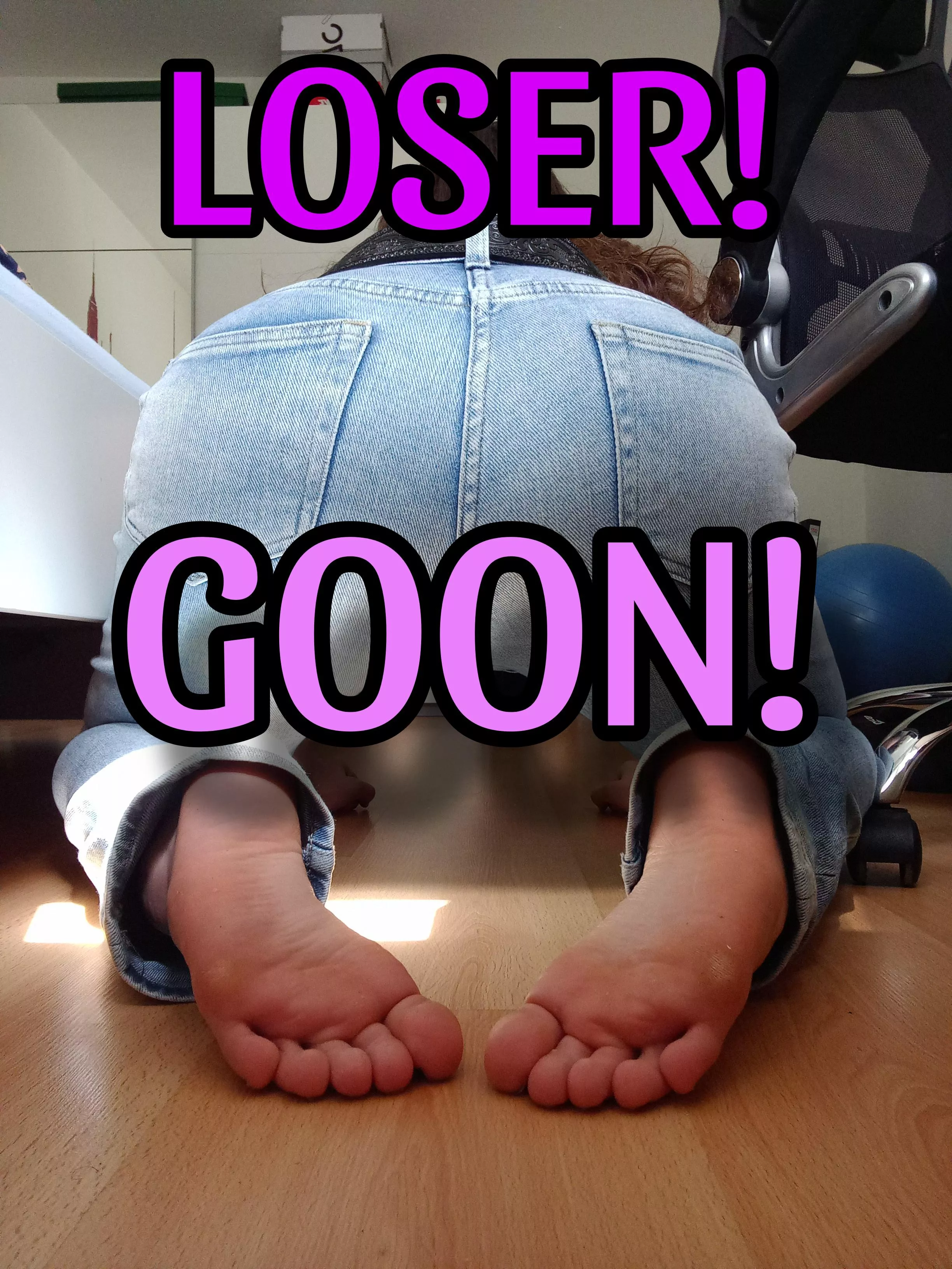 Goon to trans feet 