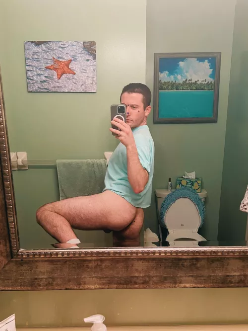 got my acne patches on and my pants off