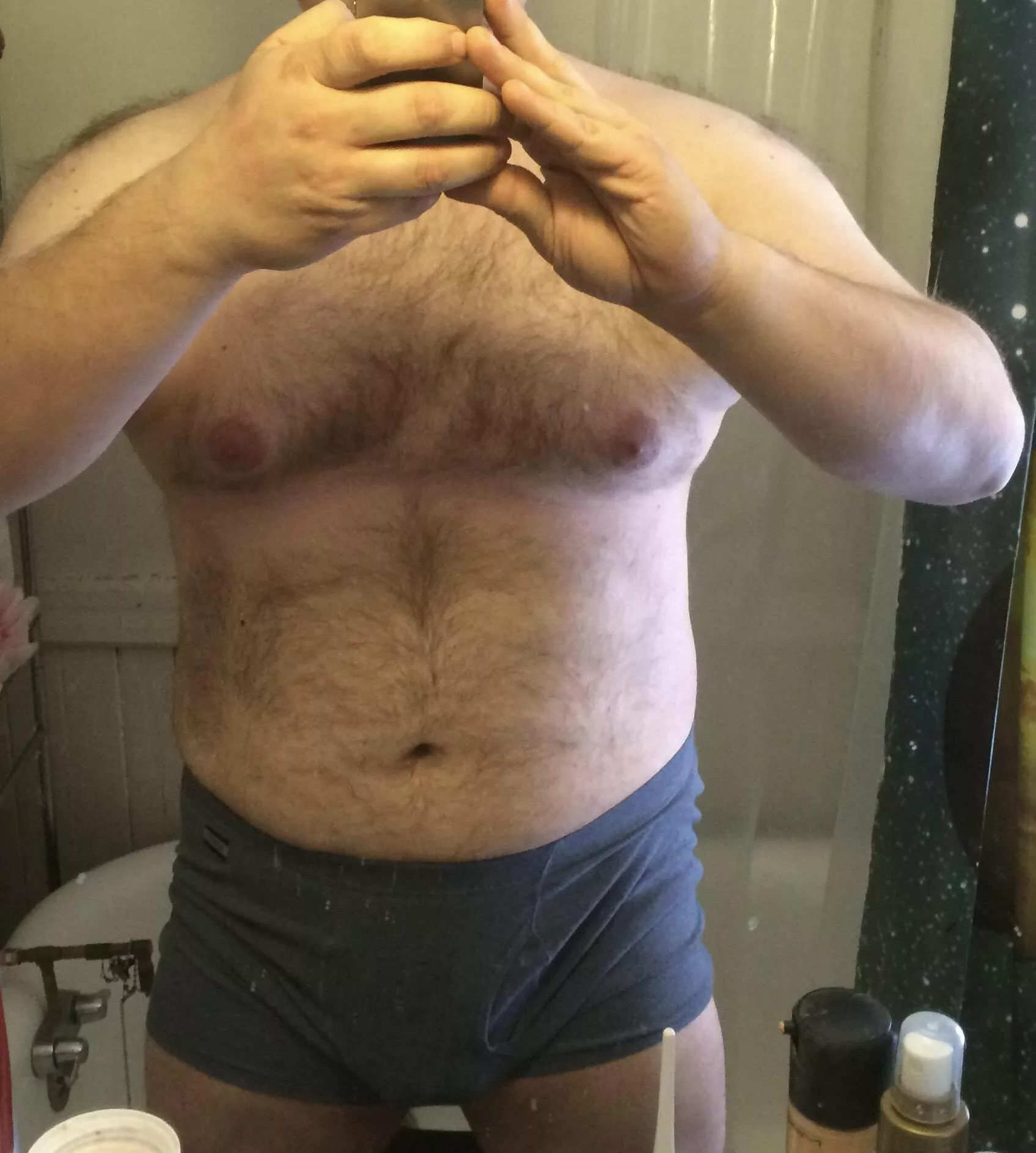 Hitting the gym, not as chubby anymore