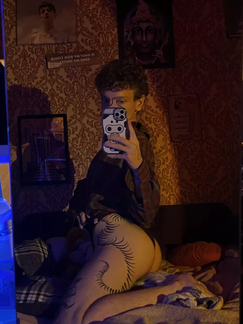 How do you like my thongs from this angle? 