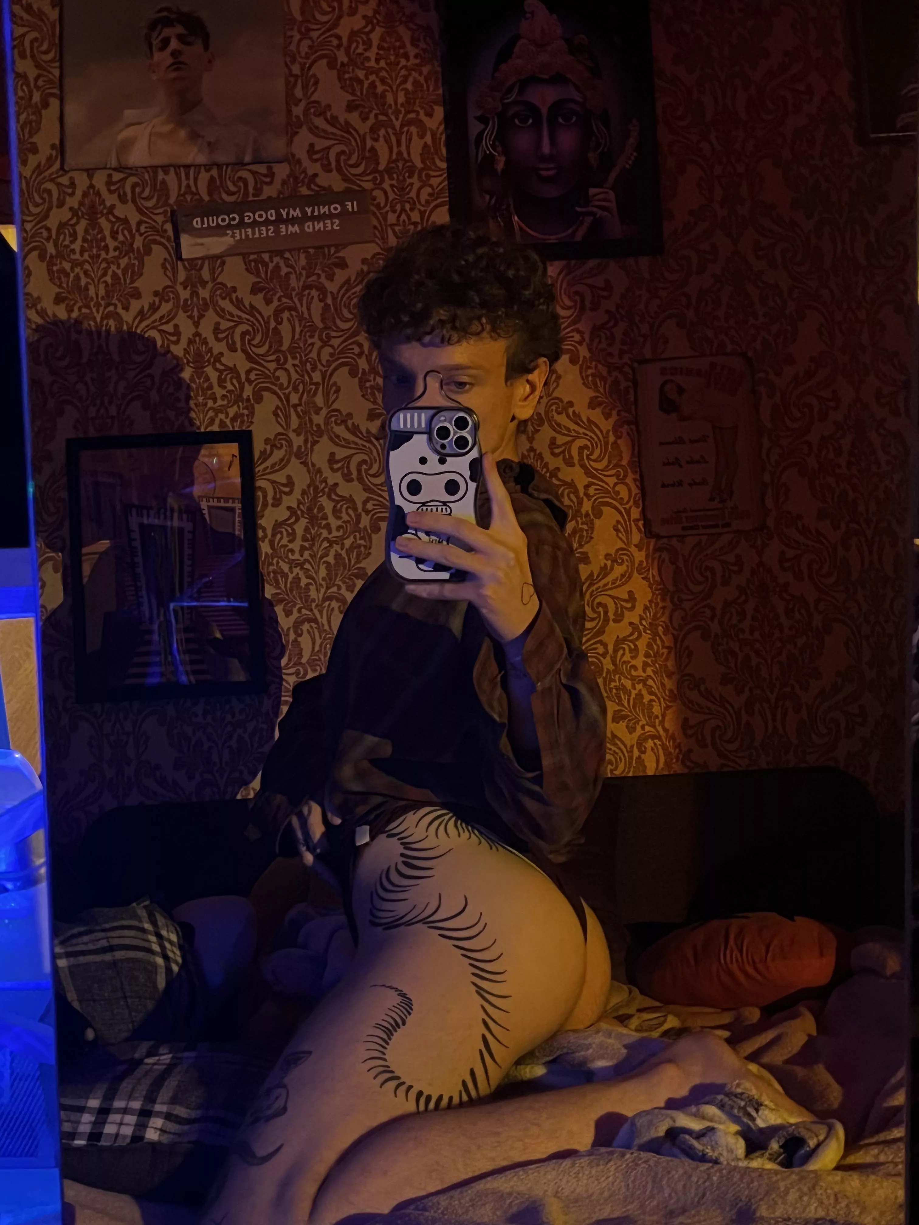 How do you like my thongs from this angle? 