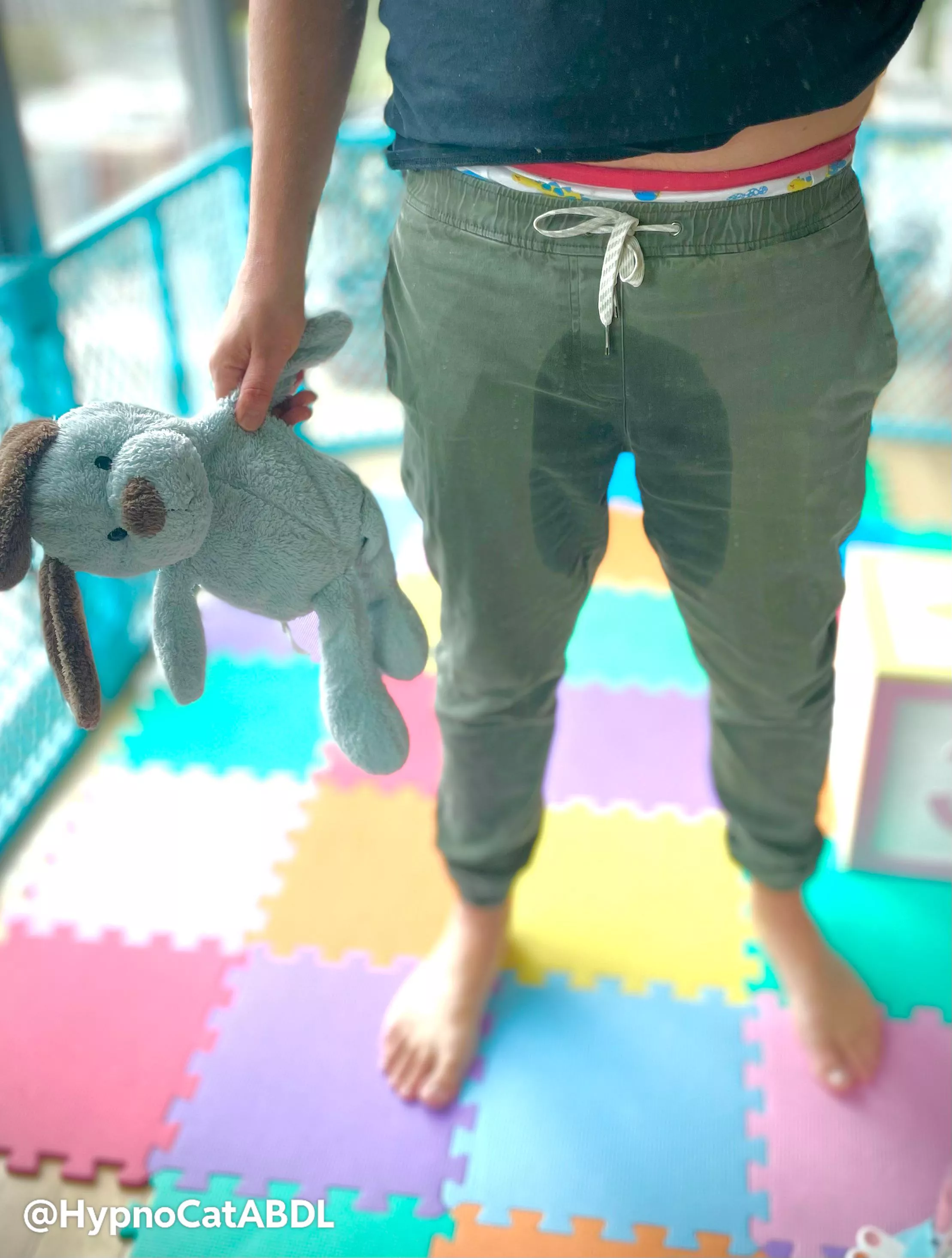 I had another accident 😭 can I please go back in diapers?