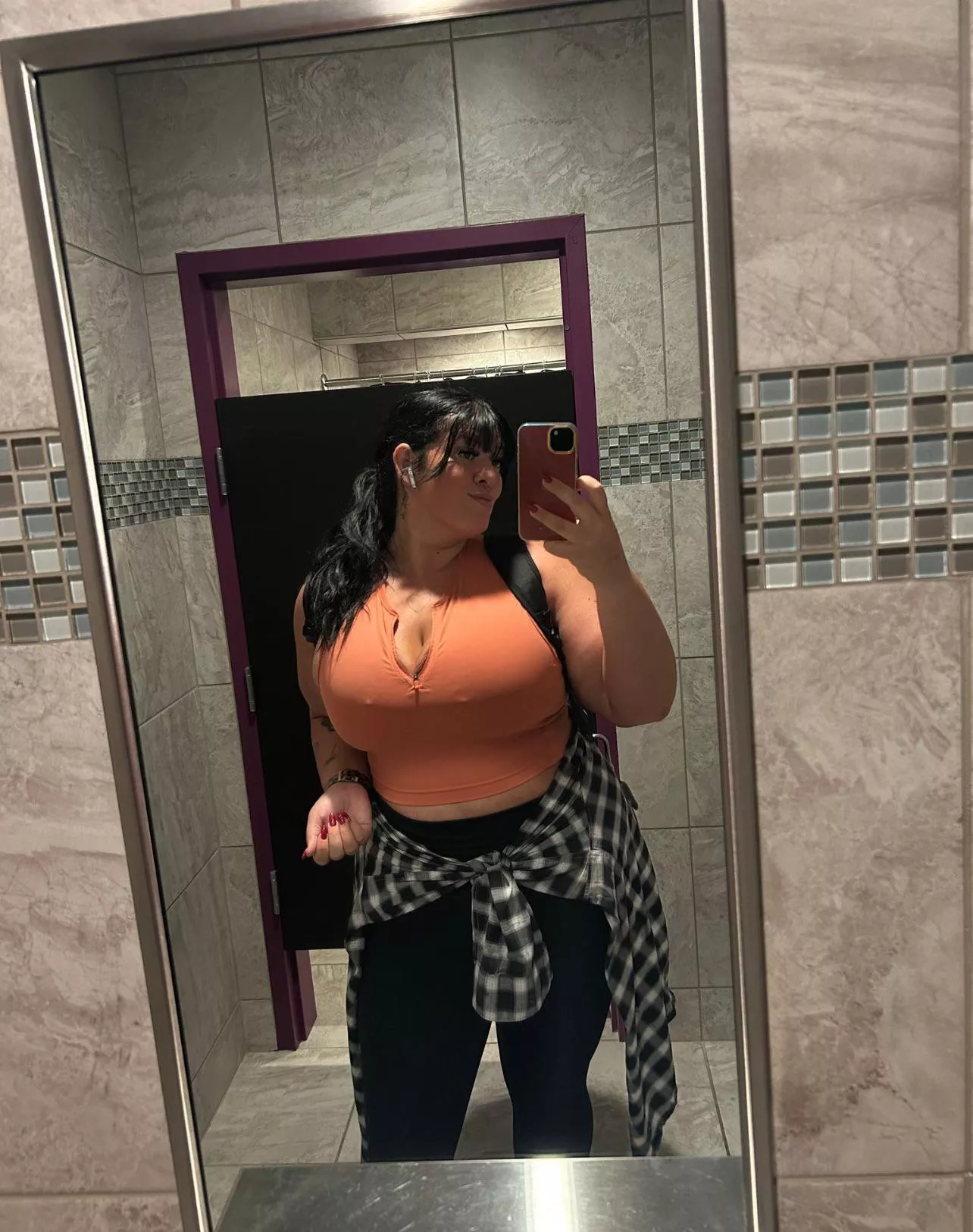 i love a good gym selfie