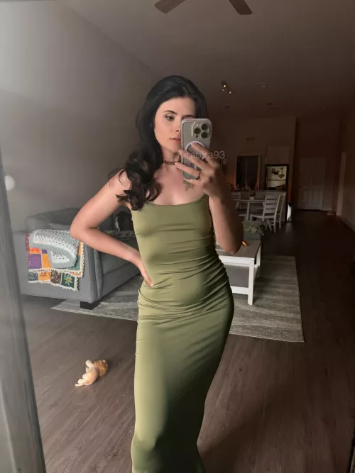 I love this dress because it’s tight but super comfortable 