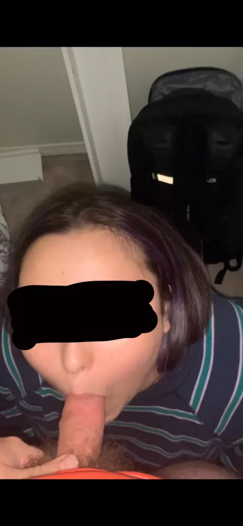 I never stop sucking cock