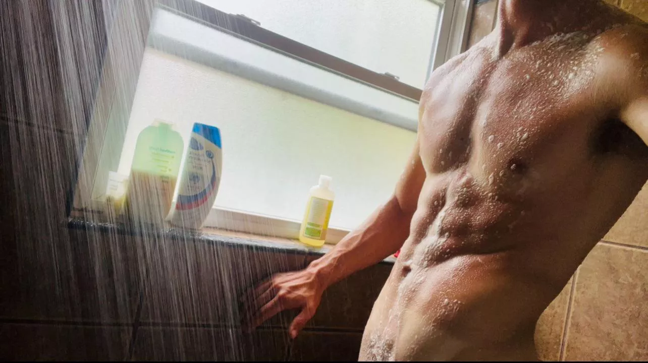 I prefer showering alone but ill let you join this once