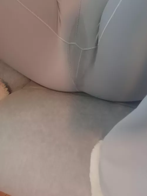 I think she's a little wet