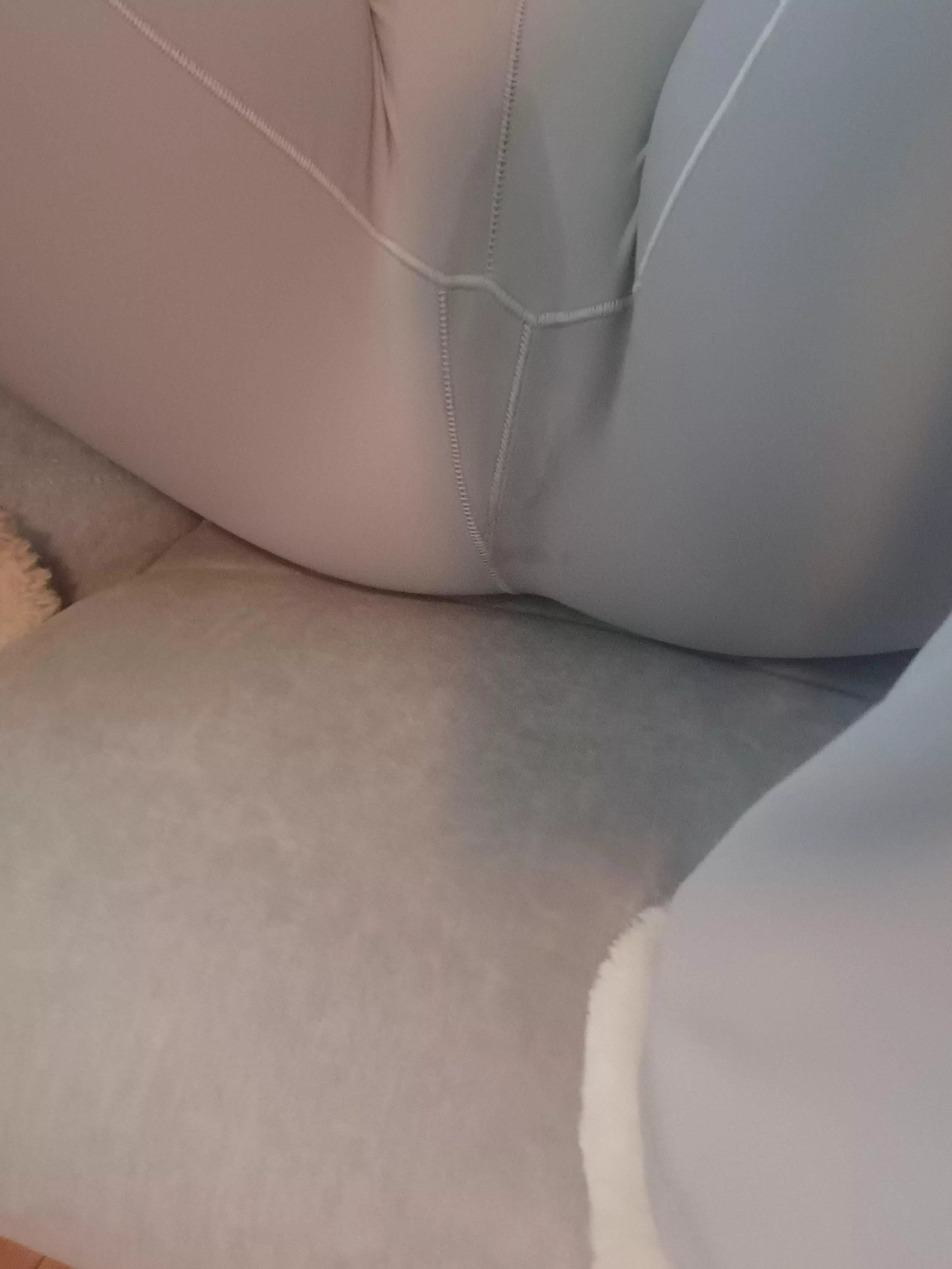 I think she's a little wet