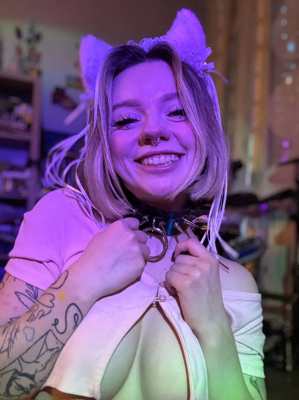 If I'm wearing the collar, I'm ready to play