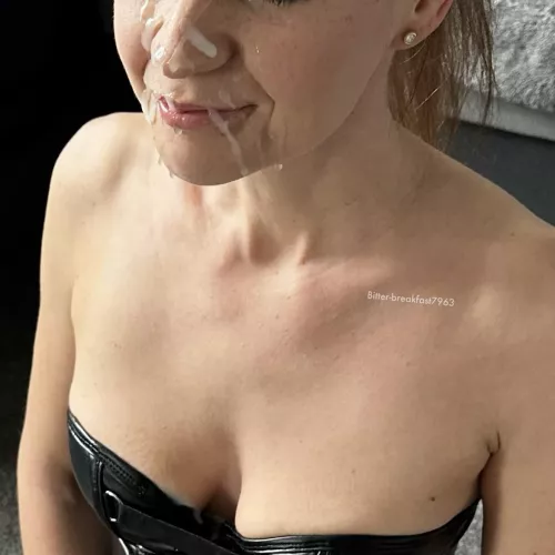 Just dutifully sitting here after you cum on me…