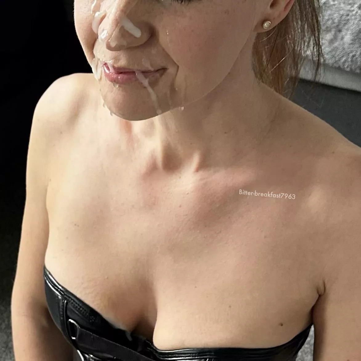 Just dutifully sitting here after you cum on me…