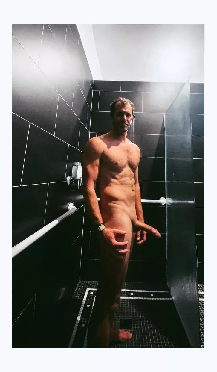 Just waiting on a shower partber