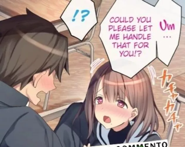 LF Color Source: 1boy, 1girl, brown hair, black hair,