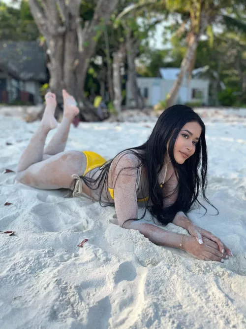 Me trying to give off beach babe vibes ;) is it working?