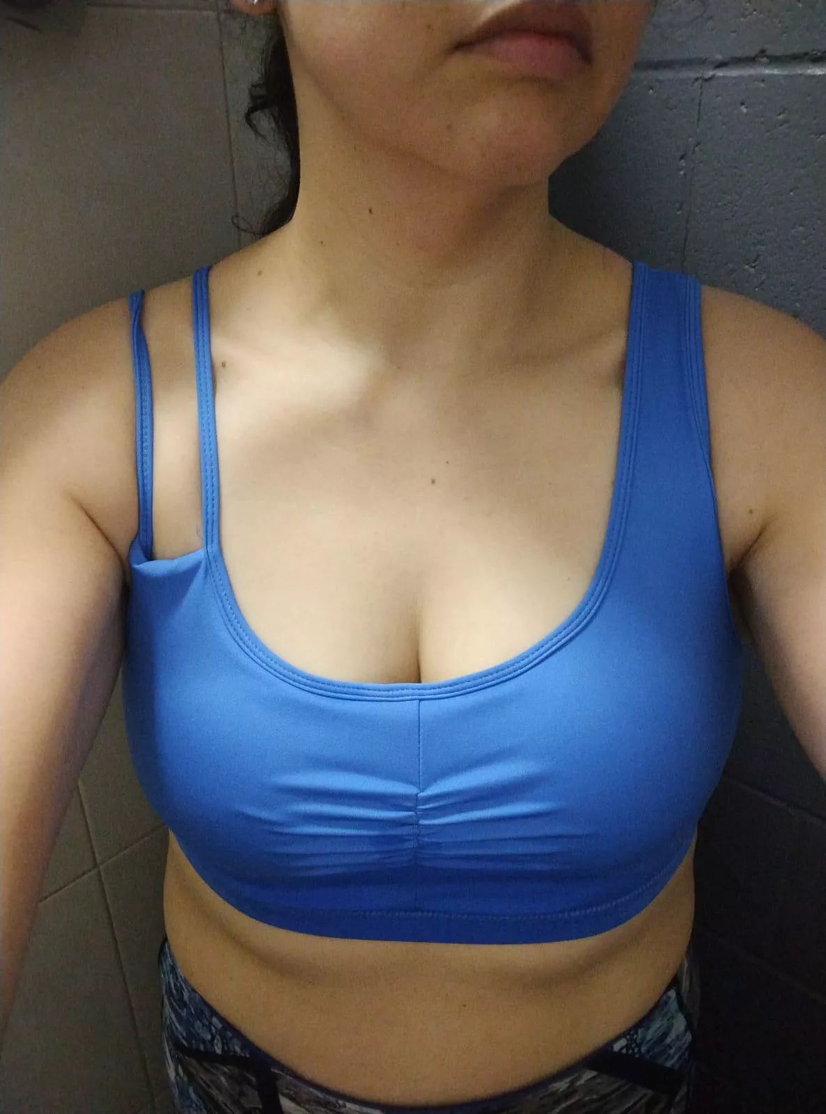 New Sportsbra, Trying to decide if it looks better on or off.