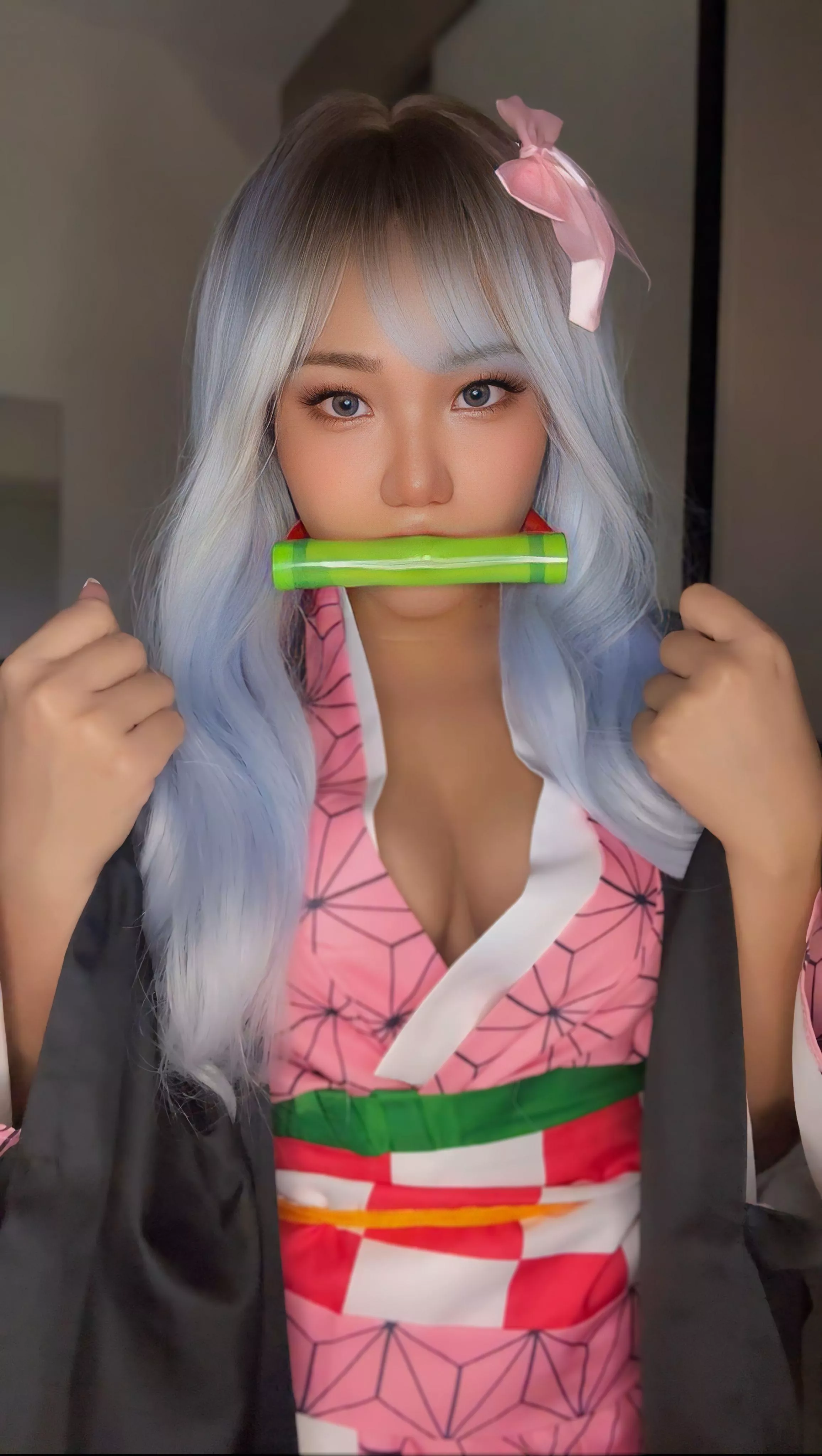 Nezuko from Demon Slayer by amino_kung